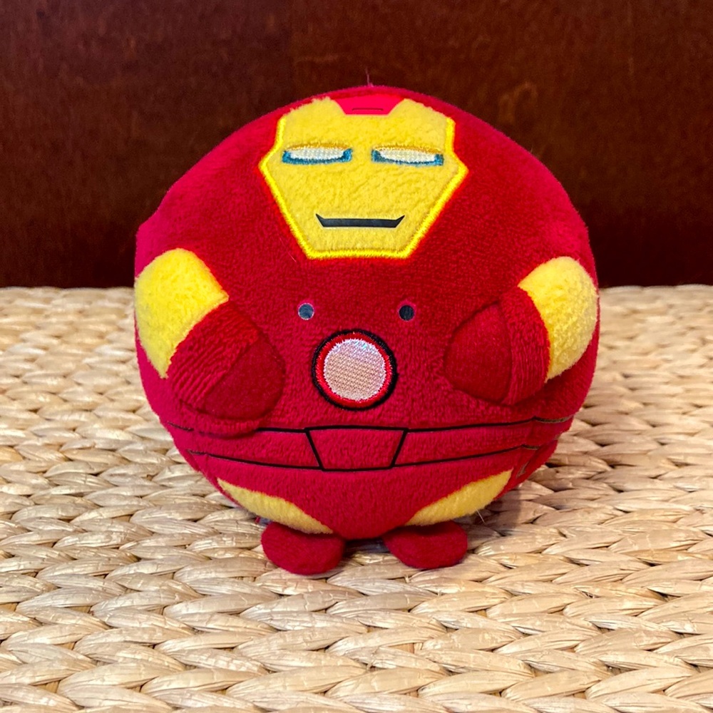 Ty Marvel Ironman “ball” Plush
